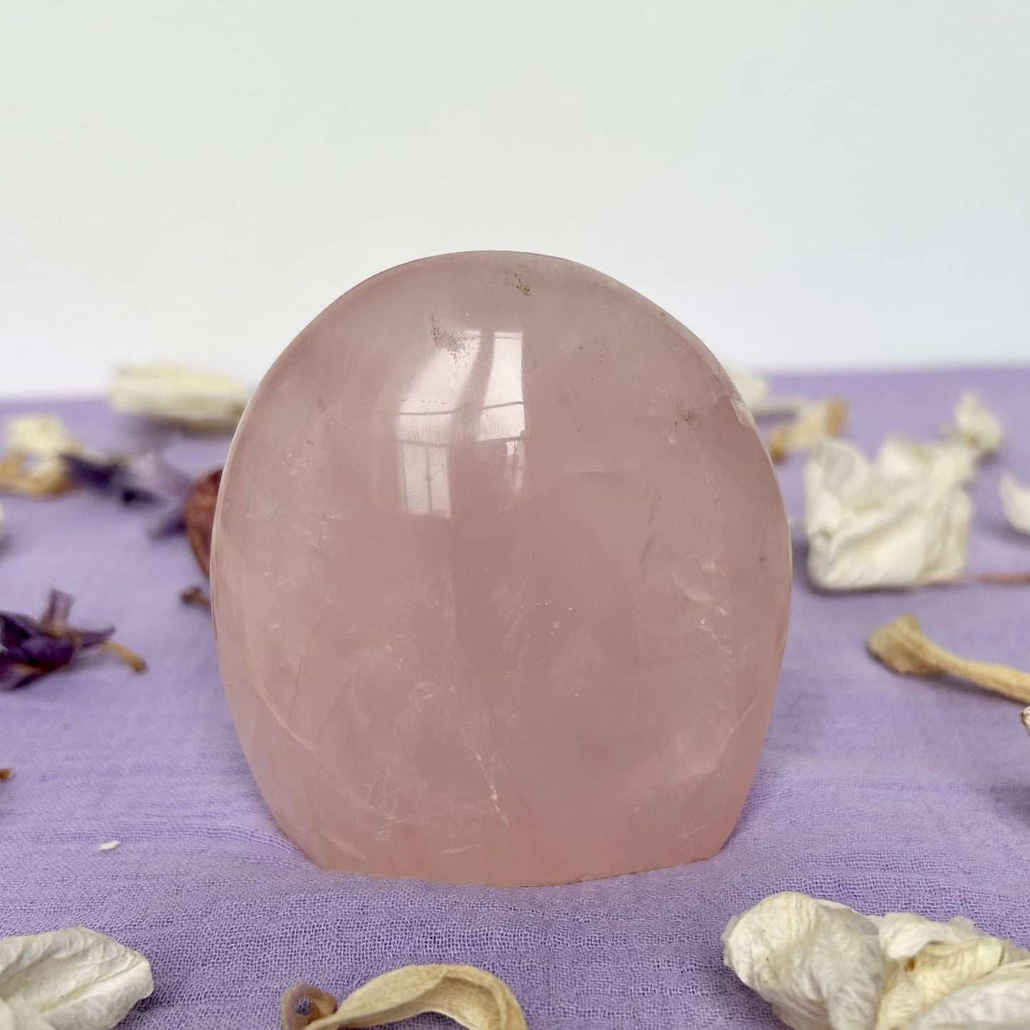 quartz rose en forme libre (de qualité AAA)